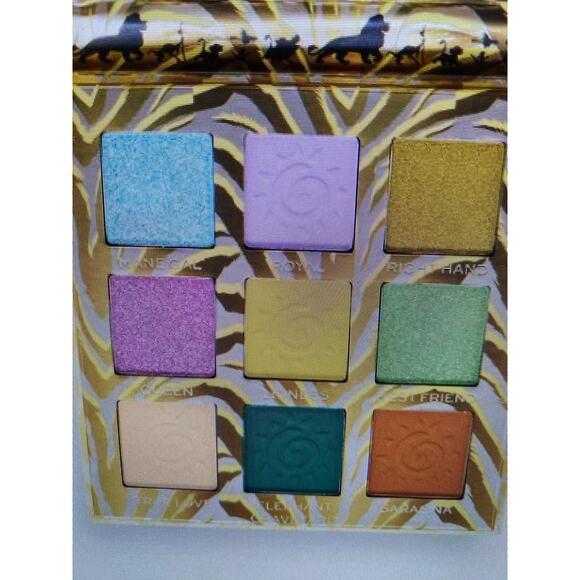 NIb Revolution X Disney, The Lion King, jungle, princess eyeshadow palette - Picture 2 of 5